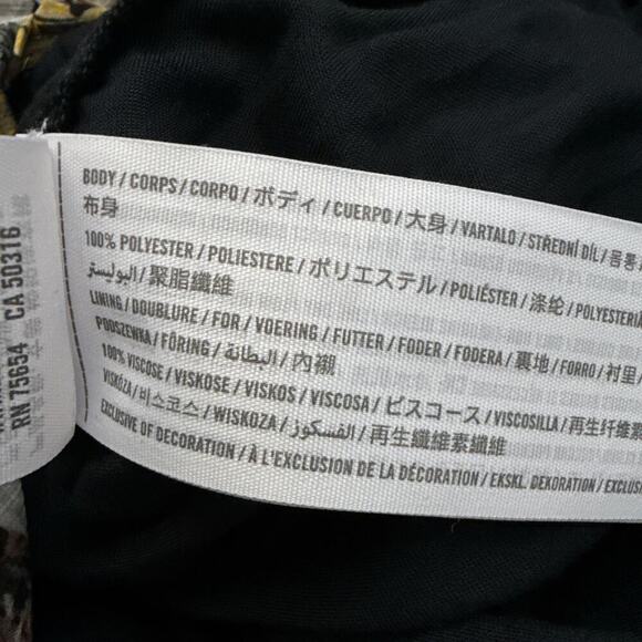 Abercrombie & Fitch Midi Dress Medium Floral Boho Peasant - Picture 5 of 13